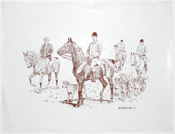 Fox hunting, polo and other horse prints
